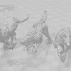 Описание картинки Wolf Guard Headtakers от Laboratory of Chaos по цене 450руб | Свободный Рынок Миниатюр - СРМ - изображение - №3