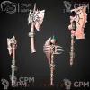 Описание картинки CSM Accursed Power Axe's от Стальные Небеса по цене 160руб | Свободный Рынок Миниатюр - СРМ - изображение - №3