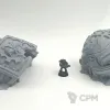 Описание картинки Уничтоженный Титан - Sci-Fi Террейн от Terrain Print по цене 4 100руб | Свободный Рынок Миниатюр - СРМ - изображение - №5
