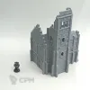 Описание картинки Разрушенный дом Аркенфела №3 - Фэнтези Террейн от Terrain Print по цене 2 300руб | Свободный Рынок Миниатюр - СРМ - изображение - №2
