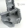 Описание картинки Разрушенный дом Аркенфела №3 - Фэнтези Террейн от Terrain Print по цене 2 300руб | Свободный Рынок Миниатюр - СРМ - изображение - №4