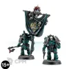 Описание картинки Warhammer Sons of Horus Command Squad (оригинал, Forgeworld) от Mini Wargame по цене 6 948руб | Свободный Рынок Миниатюр - СРМ - изображение - №4