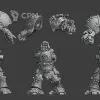 Описание картинки Obliterators ( 3 штуки ) от 3D Wargaming по цене 1 300руб | Свободный Рынок Миниатюр - СРМ - изображение - №2