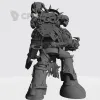 Описание картинки Huron Blackheart alt / Гурон Черное Сердце от Стальные Небеса по цене 350руб | Свободный Рынок Миниатюр - СРМ - изображение - №3