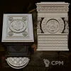 Описание картинки Кровать с балдахином от Gabrigame_Terrain по цене 410руб | Свободный Рынок Миниатюр - СРМ - изображение - №2