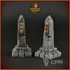 Описание картинки Обелиски от Gabrigame_Terrain по цене 330руб | Свободный Рынок Миниатюр - СРМ - изображение - №2