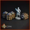 Описание картинки Бочки с веревками от Gabrigame_Terrain по цене 370руб | Свободный Рынок Миниатюр - СРМ - изображение - №3