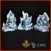 Описание картинки Скованные льдом герои от Gabrigame_Terrain по цене 690руб | Свободный Рынок Миниатюр - СРМ - изображение - №2