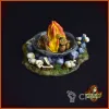 Описание картинки Большой костер от Gabrigame_Terrain по цене 330руб | Свободный Рынок Миниатюр - СРМ - изображение - №2