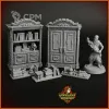 Описание картинки Шкафы с книгами от Gabrigame_Terrain по цене 670руб | Свободный Рынок Миниатюр - СРМ - изображение - №3