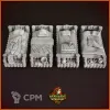 Описание картинки Кровати от Gabrigame_Terrain по цене 810руб | Свободный Рынок Миниатюр - СРМ - изображение - №2
