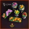 Описание картинки Набор цветочных горшков от Gabrigame_Terrain по цене 470руб | Свободный Рынок Миниатюр - СРМ - изображение - №3