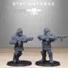 Описание картинки + Corrupted Guard Infantry Builder Kit + от WastelandMiniatures по цене 1 000руб | Свободный Рынок Миниатюр - СРМ - изображение - №4