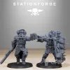 Описание картинки + Corrupted Guard Infantry Builder Kit + от WastelandMiniatures по цене 1 000руб | Свободный Рынок Миниатюр - СРМ - изображение - №5