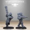 Описание картинки + Corrupted Guard Infantry Builder Kit + от WastelandMiniatures по цене 1 000руб | Свободный Рынок Миниатюр - СРМ - изображение - №6