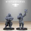 Описание картинки + Corrupted Guard Infantry Builder Kit + от WastelandMiniatures по цене 1 000руб | Свободный Рынок Миниатюр - СРМ - изображение - №10