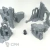 Описание картинки Каменные Фэнтези Руины - комплект из 4 от Terrain Print по цене 800руб | Свободный Рынок Миниатюр - СРМ - изображение - №2