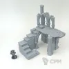 Описание картинки Каменные Фэнтези Руины - комплект из 4 от Terrain Print по цене 800руб | Свободный Рынок Миниатюр - СРМ - изображение - №4