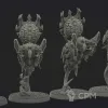 Описание картинки Neurothropes (3 шт) (copy GW) / Нейротропы (копия GW, база в комплекте) от Кузница Миниатюр по цене 930руб | Свободный Рынок Миниатюр - СРМ - изображение - №4