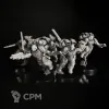 Описание картинки Assault intercessors with jump packs Squad миниатюра по вселенной warhammer 40000 от KoofWorkshop по цене 700руб | Свободный Рынок Миниатюр - СРМ - изображение - №2