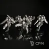 Описание картинки Assault intercessors with jump packs Squad миниатюра по вселенной warhammer 40000 от KoofWorkshop по цене 700руб | Свободный Рынок Миниатюр - СРМ - изображение - №3