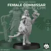 Описание картинки Female Commissar with iron hand от  по цене 100руб | Свободный Рынок Миниатюр - СРМ - изображение - №2