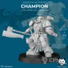 Описание картинки Champion with different weapons от  по цене 100руб | Свободный Рынок Миниатюр - СРМ - изображение - №2