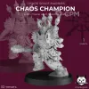 Описание картинки Chaos Champion with mace and plasma pistol от  по цене 100руб | Свободный Рынок Миниатюр - СРМ - изображение - №2