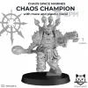 Описание картинки Chaos Champion with mace and plasma pistol от  по цене 100руб | Свободный Рынок Миниатюр - СРМ - изображение - №3