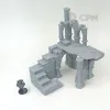 Описание картинки Каменные Фэнтези Руины - комплект из 4 от Terrain Print по цене 800руб | Свободный Рынок Миниатюр - СРМ - изображение - №4