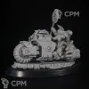 Описание картинки Primaris Chaplain on Bike от KoofWorkshop по цене 250руб | Свободный Рынок Миниатюр - СРМ - изображение - №2