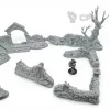 Описание картинки Стены Кладбища - Фэнтези Террейн, Shadowfey Ruins от Terrain Print по цене 100руб | Свободный Рынок Миниатюр - СРМ - изображение - №5