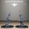 Описание картинки Corrupted Guard Possessed Demon от WastelandMiniatures по цене 550руб | Свободный Рынок Миниатюр - СРМ - изображение - №7