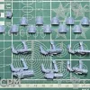 Описание картинки Dark Angels Interemptors от Recruiter по цене 600руб | Свободный Рынок Миниатюр - СРМ - изображение - №3