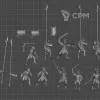 Описание картинки Uruk-Hai Warriors (2018) 10шт от WastelandMiniatures по цене 400руб | Свободный Рынок Миниатюр - СРМ - изображение - №2