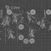 Описание картинки Warriors of Rohan (2024) 12 Моделей. от WastelandMiniatures по цене 600руб | Свободный Рынок Миниатюр - СРМ - изображение - №2