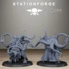 Описание картинки Corrupted Guard Possessed Demon от WastelandMiniatures по цене 550руб | Свободный Рынок Миниатюр - СРМ - изображение - №4