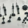 Описание картинки Черепа и древние колонны от Подземный человек по цене 250руб | Свободный Рынок Миниатюр - СРМ - изображение - №2