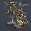 Описание картинки Commander in Crisis Battlesuit от Tridax Forge по цене 250руб | Свободный Рынок Миниатюр - СРМ - изображение - №3