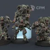 Описание картинки Stealth Suits (5 мини-доспехов). от Tridax Forge по цене 350руб | Свободный Рынок Миниатюр - СРМ - изображение - №2