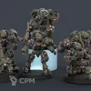Описание картинки Stealth Suits (5 мини-доспехов). от Tridax Forge по цене 350руб | Свободный Рынок Миниатюр - СРМ - изображение - №3