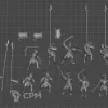 Описание картинки Uruk-Hai Warriors (2018) 10шт от WastelandMiniatures по цене 400руб | Свободный Рынок Миниатюр - СРМ - изображение - №2