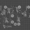 Описание картинки Warriors of Rohan (2024) 12 Моделей. от WastelandMiniatures по цене 600руб | Свободный Рынок Миниатюр - СРМ - изображение - №2