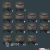 Описание картинки [КОПИЯ] Outrider Squad (3 мотоцикла) от Tridax Forge по цене 100руб | Свободный Рынок Миниатюр - СРМ - изображение - №3