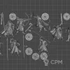 Описание картинки Warriors of Rohan (2024) 12 Моделей. от WastelandMiniatures по цене 600руб | Свободный Рынок Миниатюр - СРМ - изображение - №2