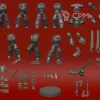 Описание картинки Vanguard Veterans with Jump Packs (5 ветеранов) от Tridax Forge по цене 100руб | Свободный Рынок Миниатюр - СРМ - изображение - №3