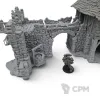 Описание картинки Особняк Холлоустон - Фэнтези Террейн, Forgotten Town от Terrain Print по цене 1 000руб | Свободный Рынок Миниатюр - СРМ - изображение - №2