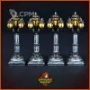 Описание картинки Уличные фонари от Gabrigame_Terrain по цене 790руб | Свободный Рынок Миниатюр - СРМ - изображение - №2