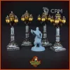 Описание картинки Уличные фонари от Gabrigame_Terrain по цене 790руб | Свободный Рынок Миниатюр - СРМ - изображение - №3