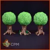 Описание картинки Декоративные парковые деревья от Gabrigame_Terrain по цене 860руб | Свободный Рынок Миниатюр - СРМ - изображение - №2